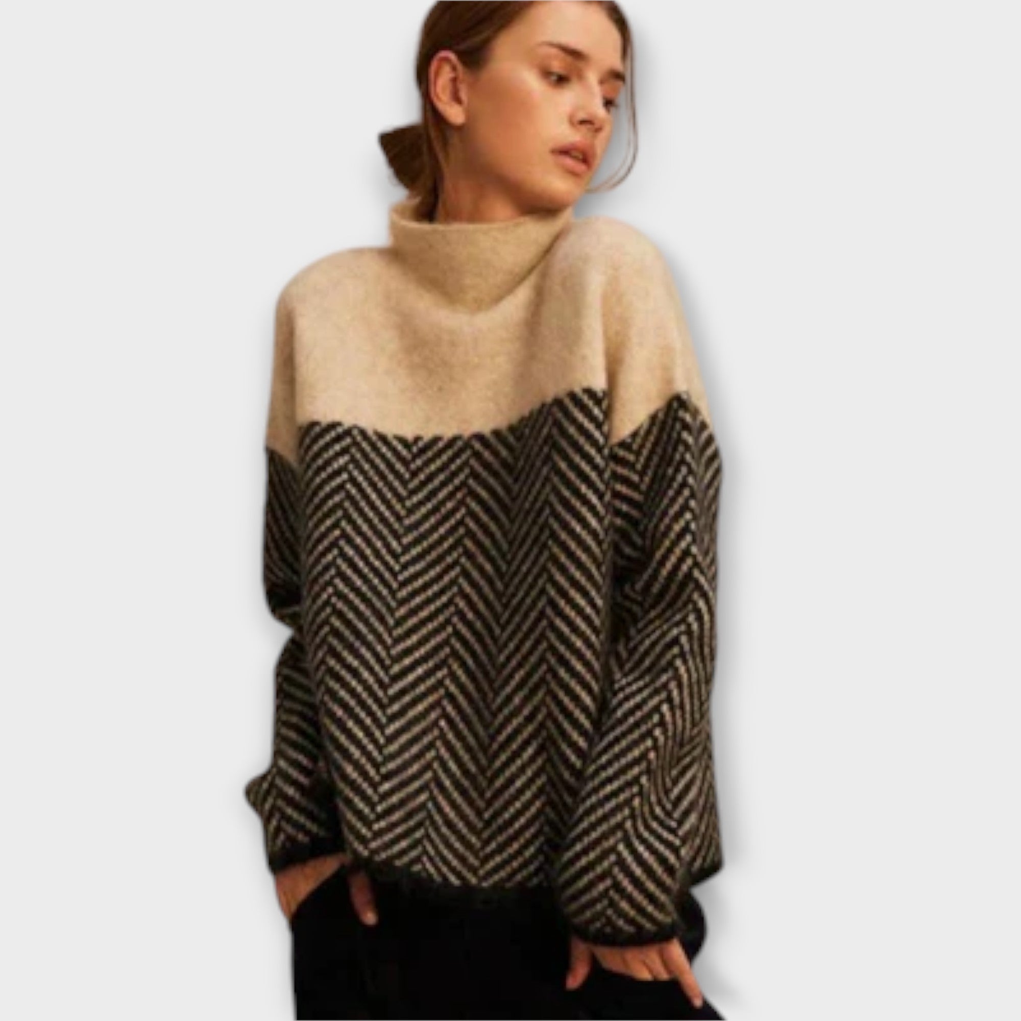 Maelia – Weicher Rollkragenpullover