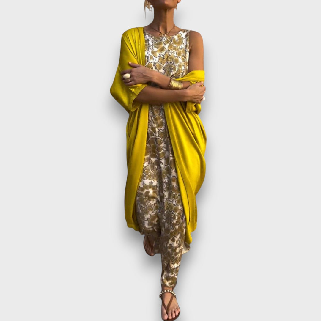 Isadora – Sukienka maxi z kardiganem Emma Fioretti