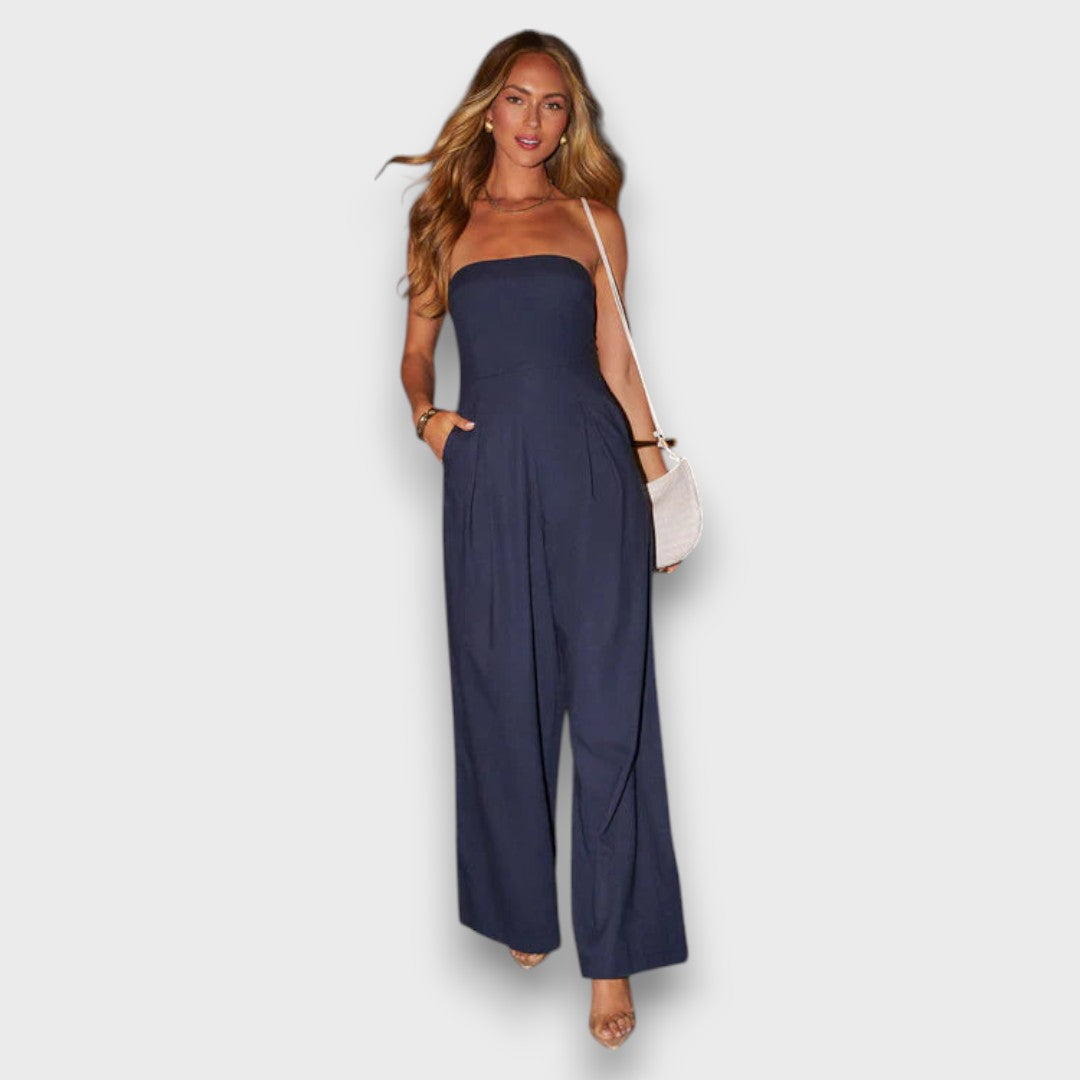 Louna – Eleganter Bandeau-Jumpsuit Emma Fioretti