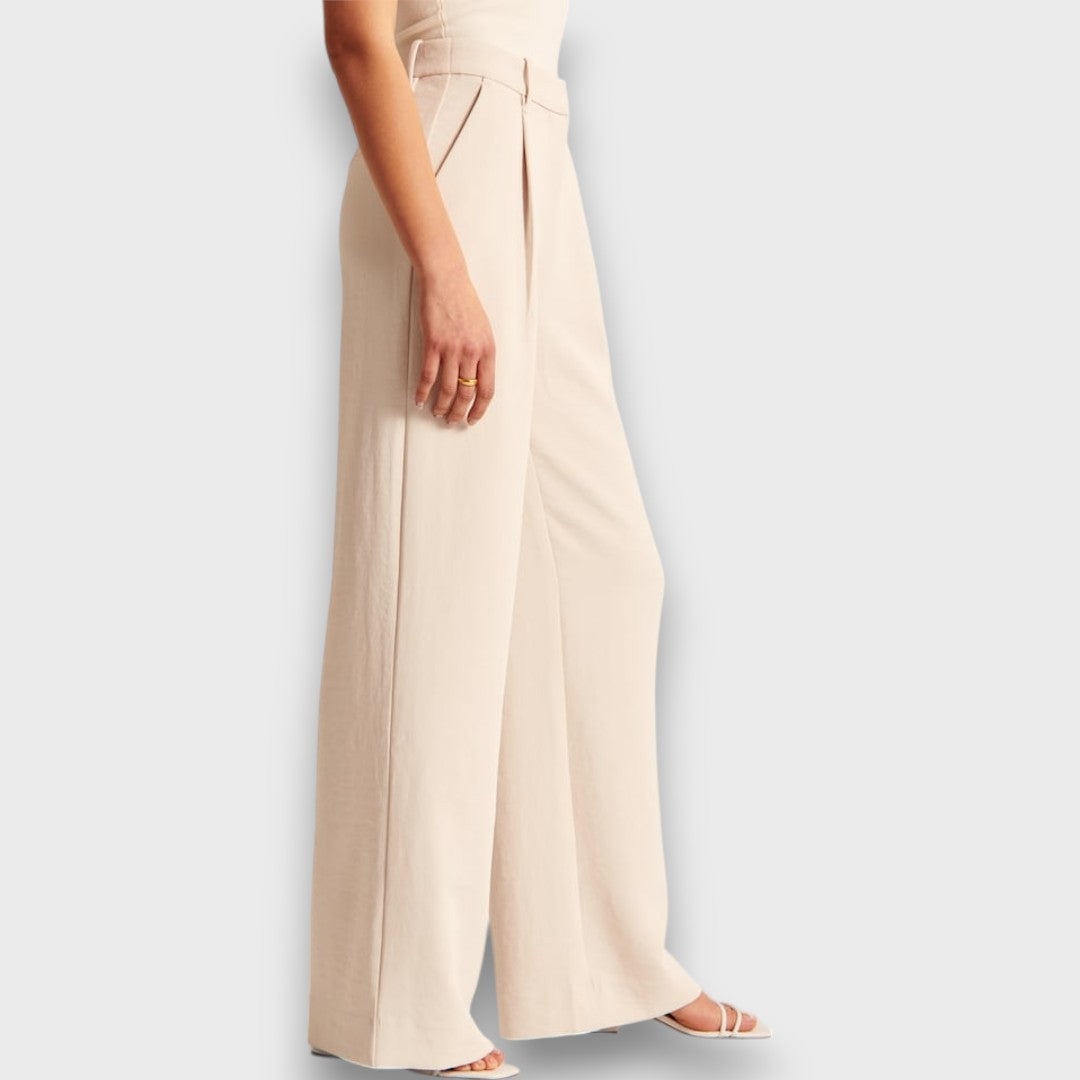 Alva – Weite Hose mit hoher Taille