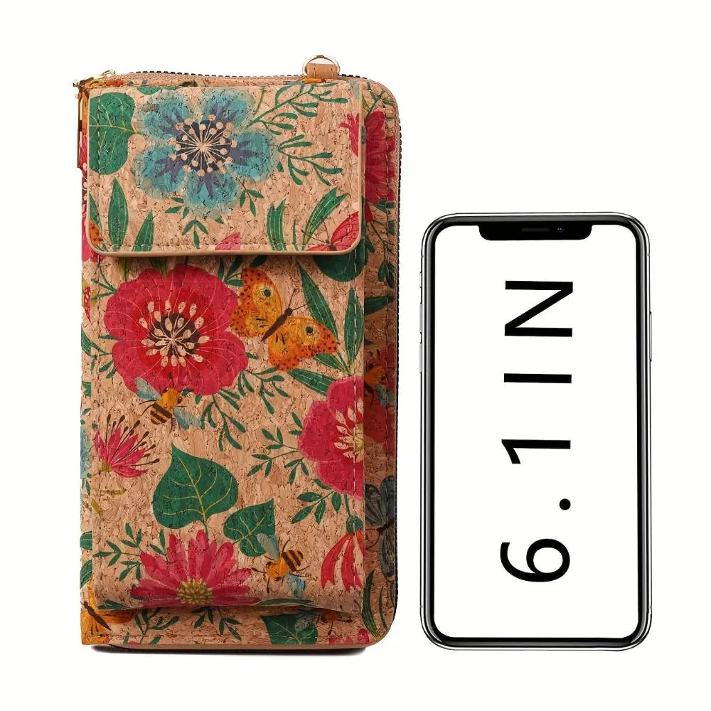 Floretta – Boho Crossbody mit Blumenprint