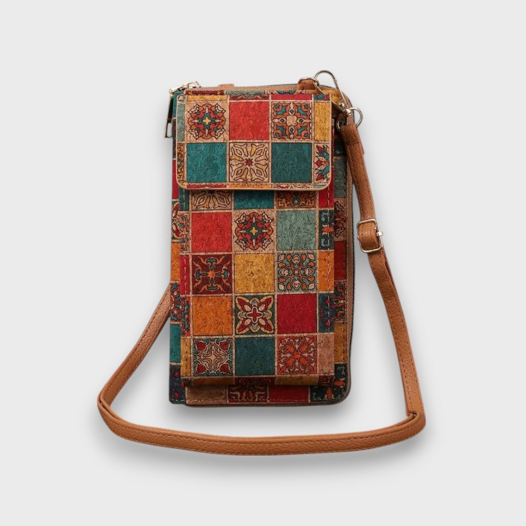 Floretta – Boho Crossbody mit Blumenprint