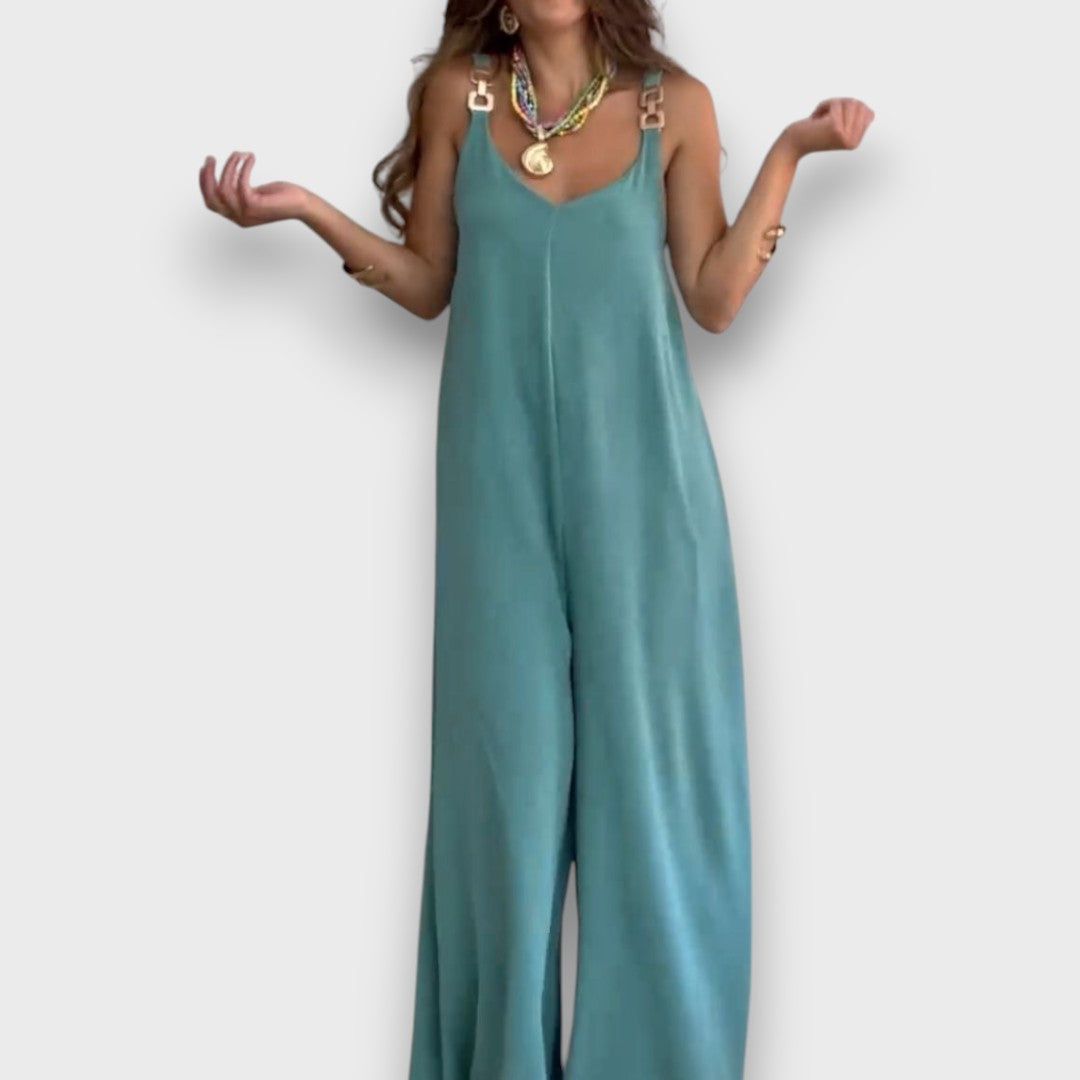 Nadine – Luftiger Sommer-Jumpsuit mit Trägern - Emma Fioretti