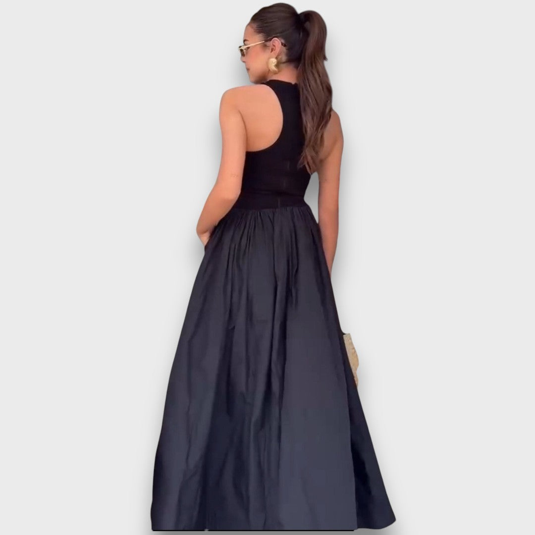 Clarissa – Kleid mit kontrastvoller Linie - Emma Fioretti