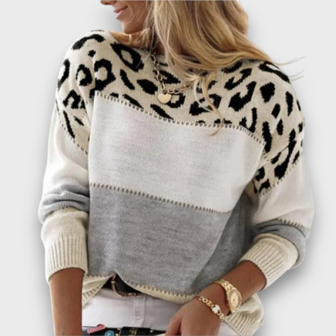 Liorin – Pullover mit Leo-Muster