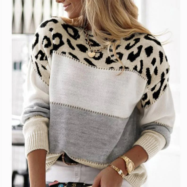 Liorin – Pullover mit Leo-Muster