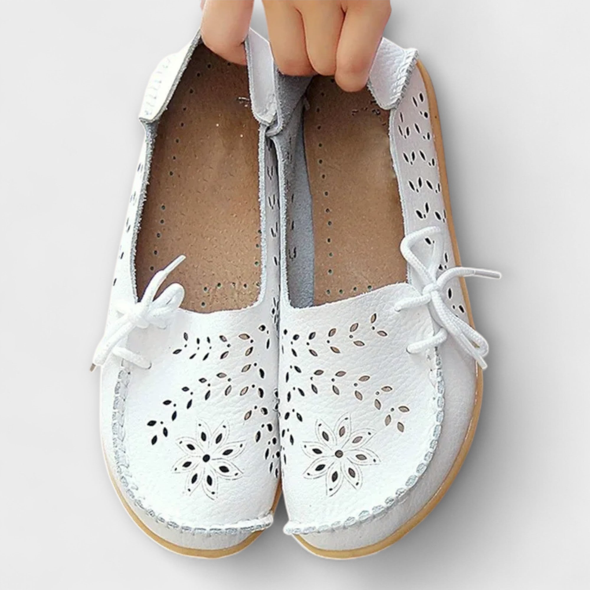 Soera – Slip-On Flats aus Echtleder