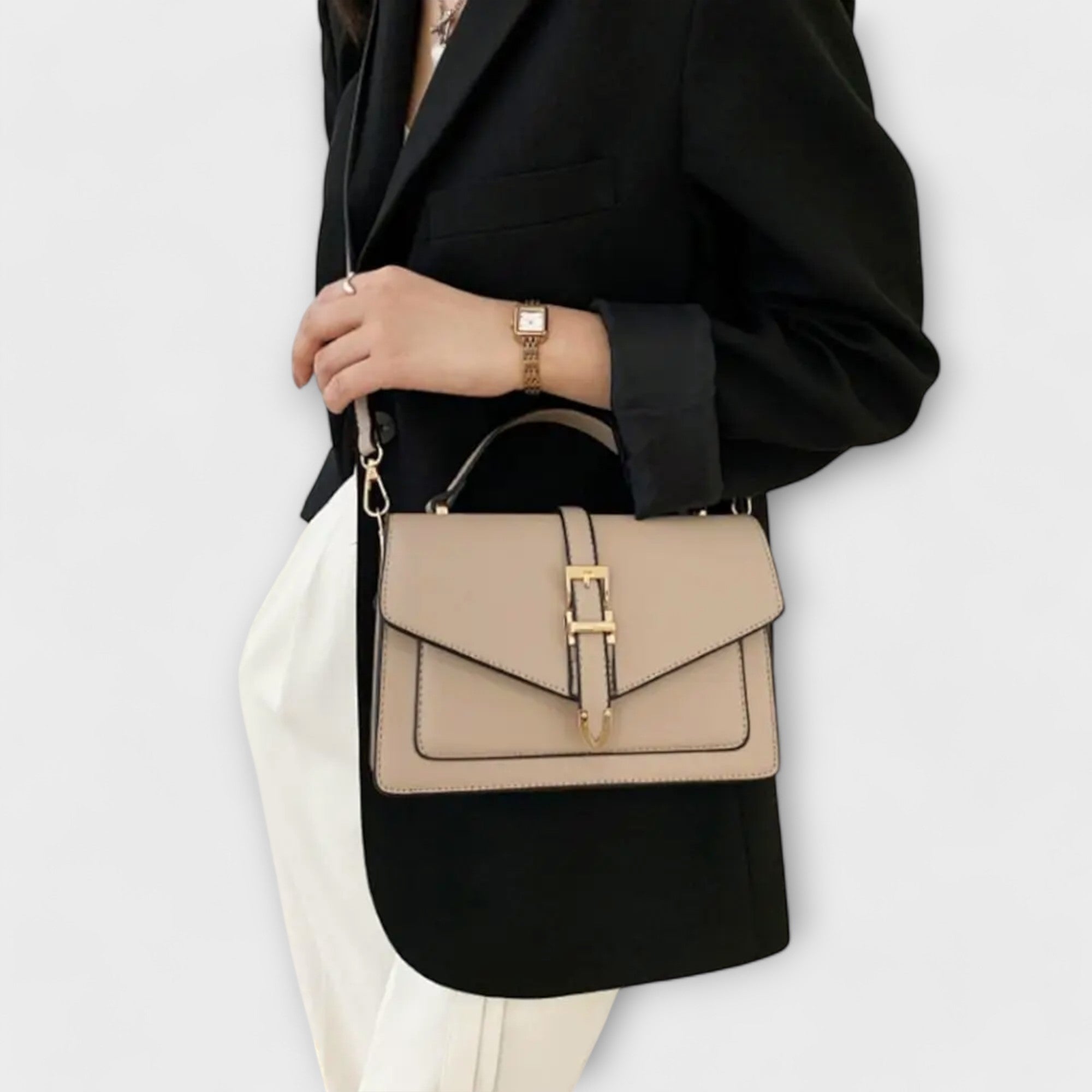 Luniva – Klassische Schultertasche Emma Fioretti