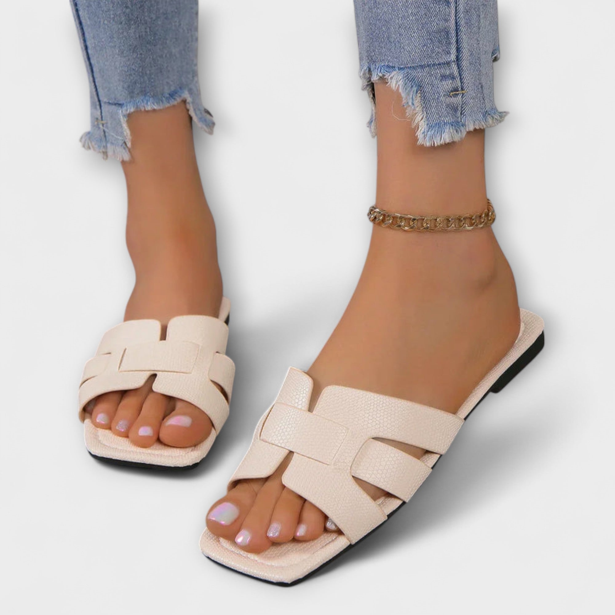Darelle – Flache Sandalen mit leichter Eleganz