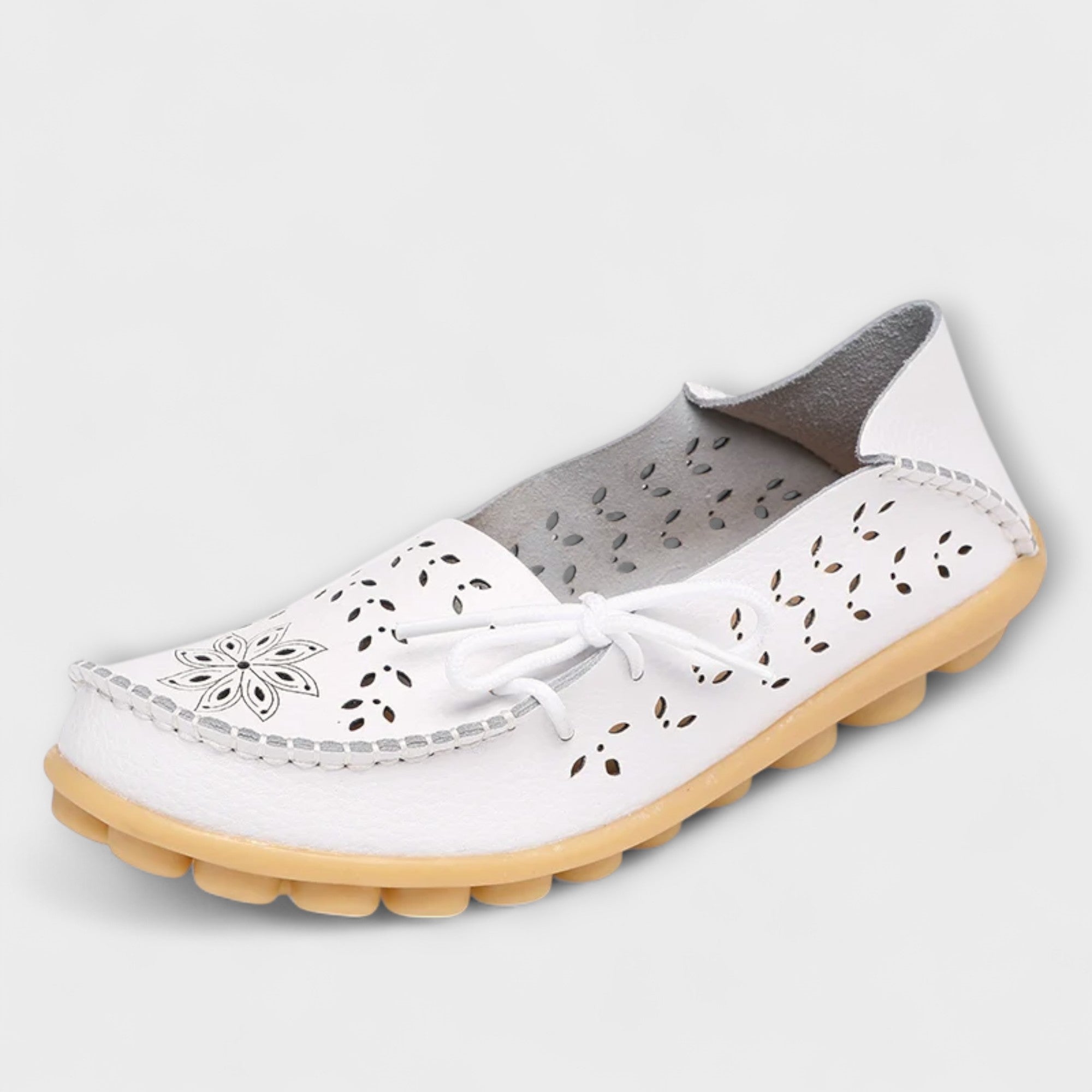 Soera – Slip-On Flats aus Echtleder