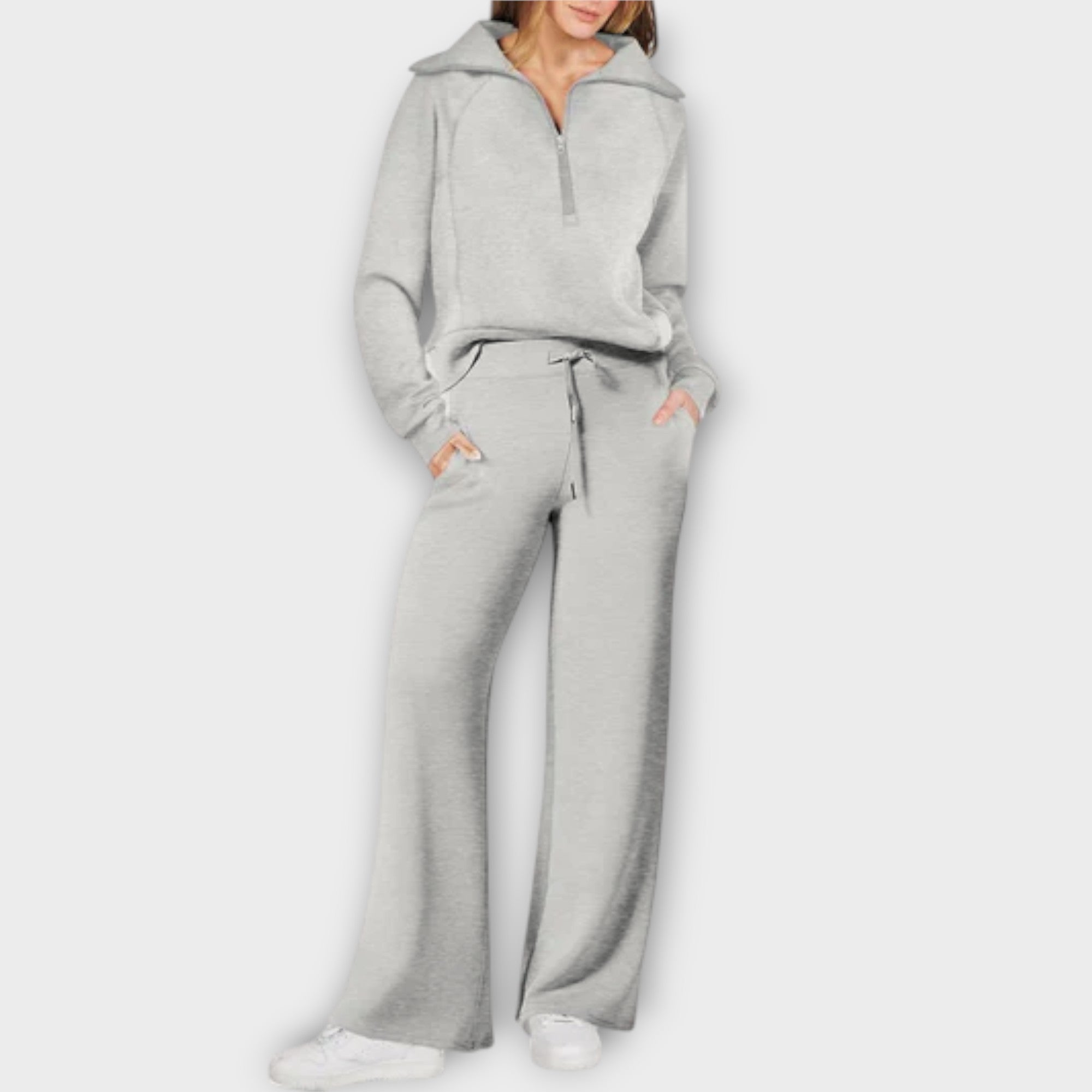 Eloria – Modernes Cozy-Set mit weitem Bein
