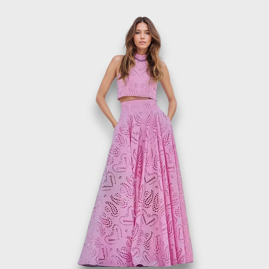 Lorina – Zweiteiler mit Cut-Out-Romantik Emma Fioretti