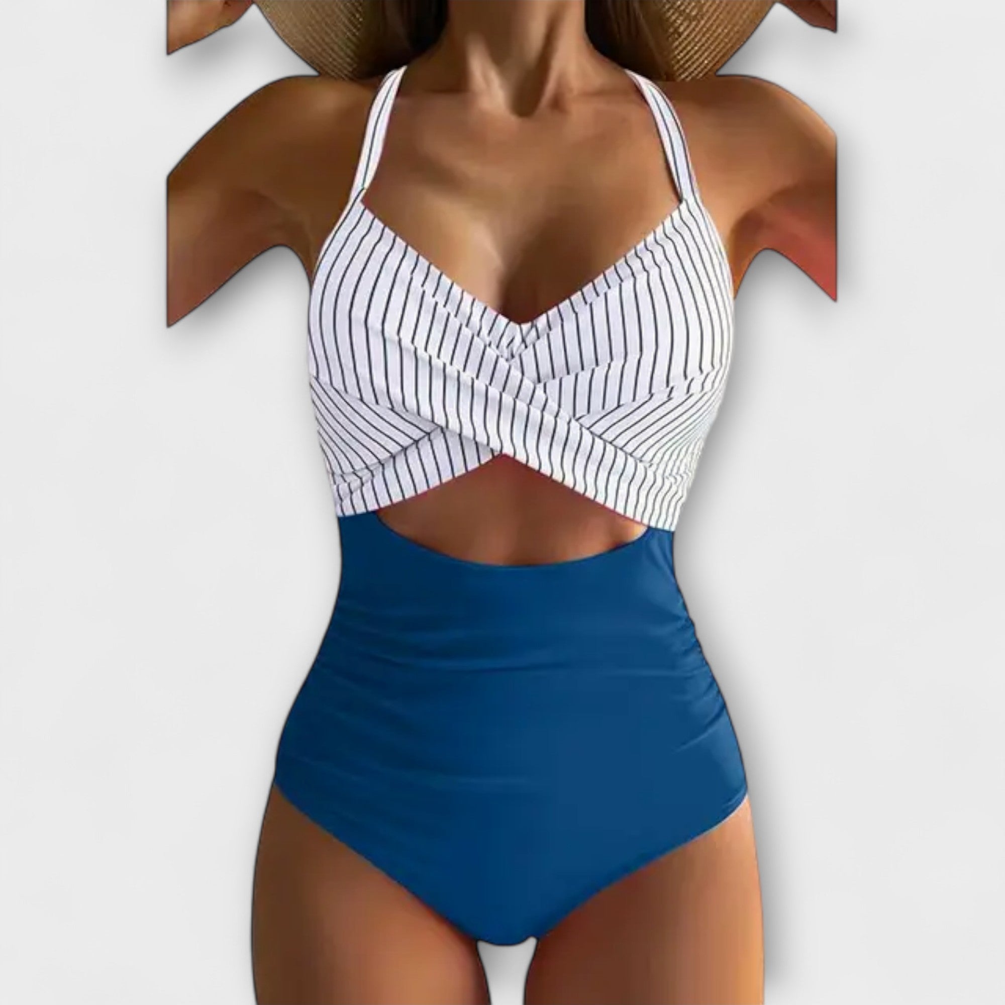 Elviana – Eleganter Badeanzug mit Cut-Out