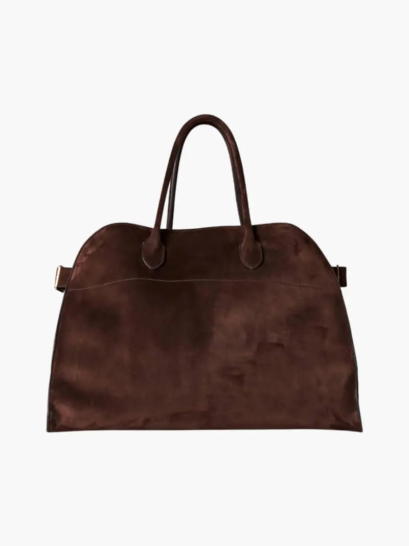 Henna – Vegane Wildleder-Tote mit zeitloser Eleganz - Emma Fioretti
