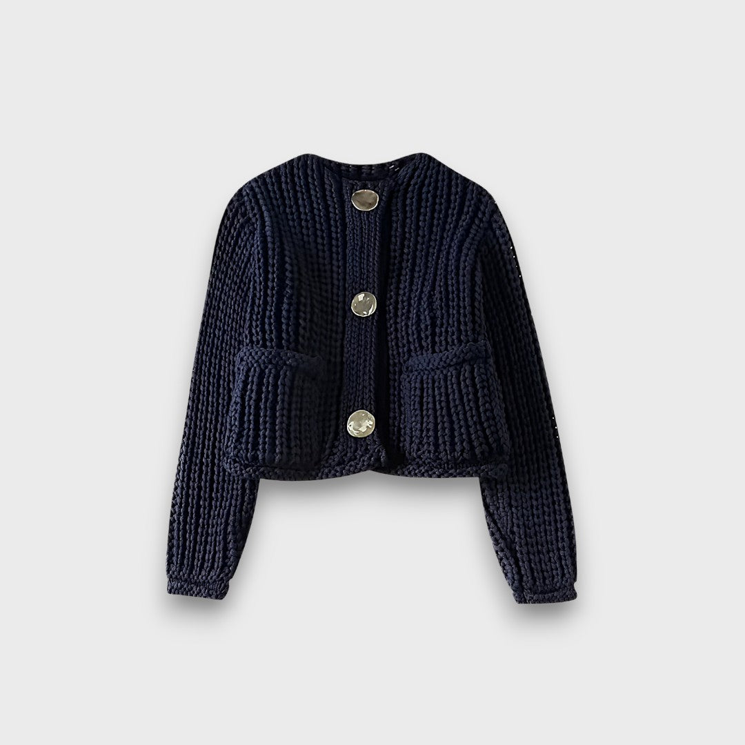 Moretta – Kurzer Cardigan im Chunky-Strick Emma Fioretti