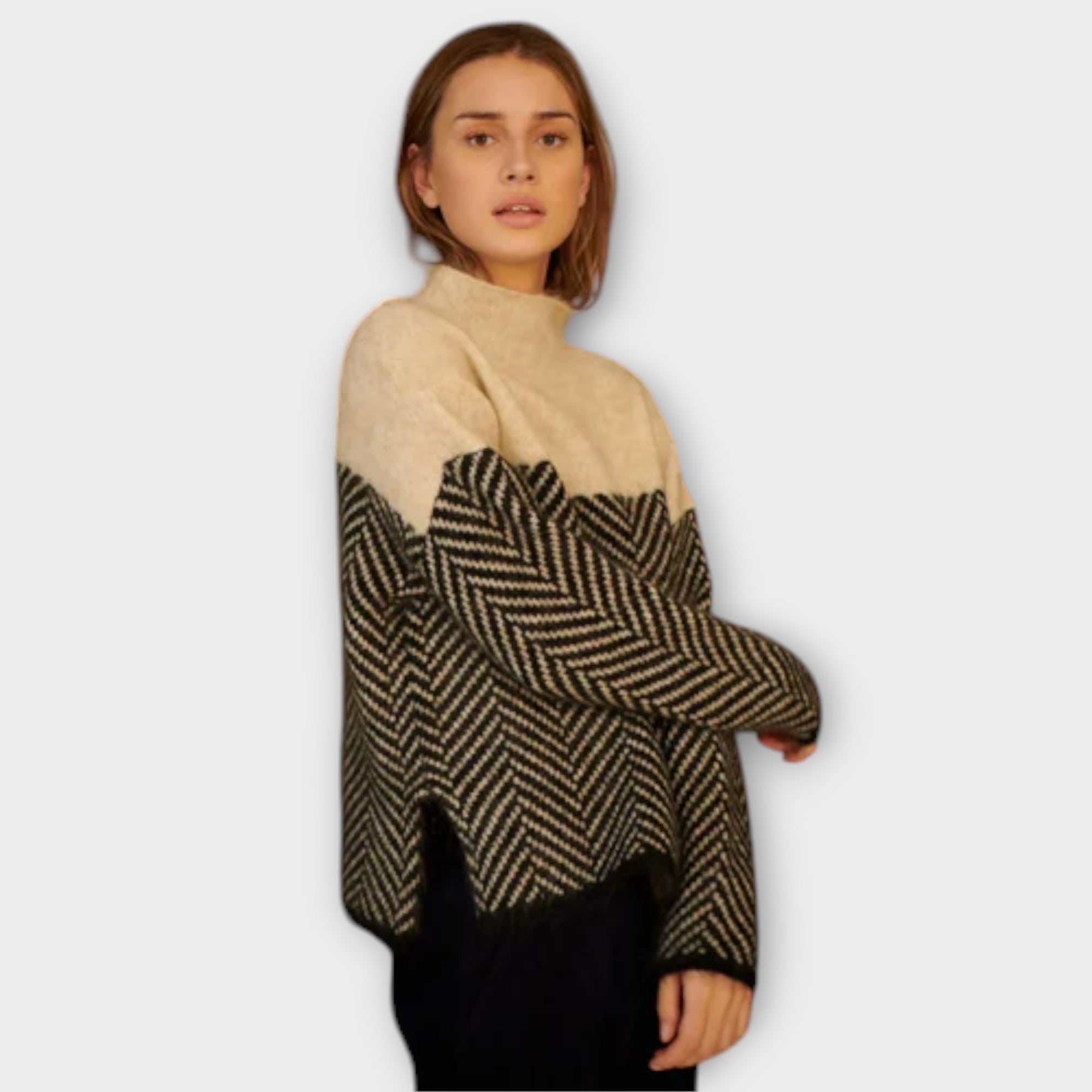 Maelia – Weicher Rollkragenpullover