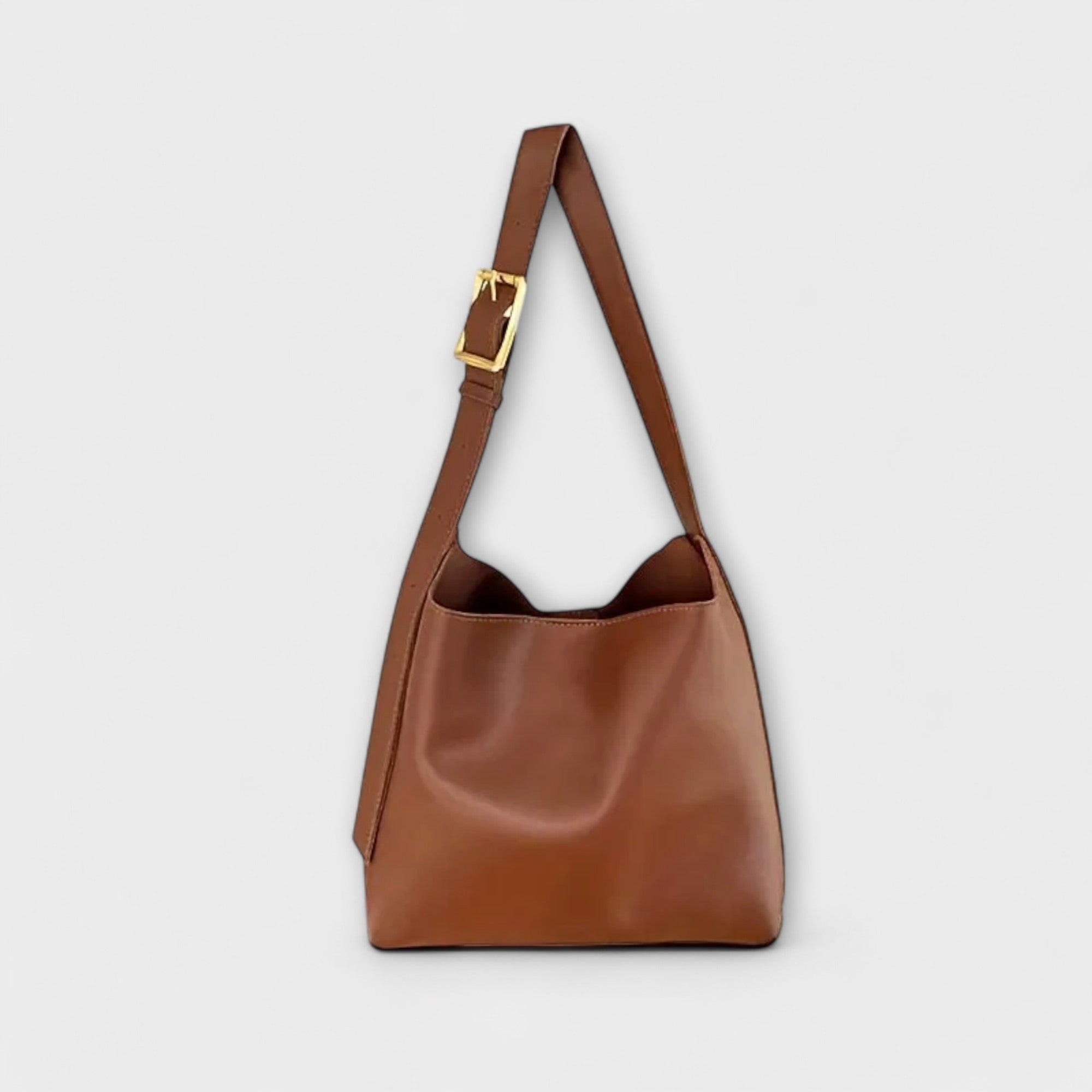 Lora. – Elegante Lederschultertasche Emma Fioretti