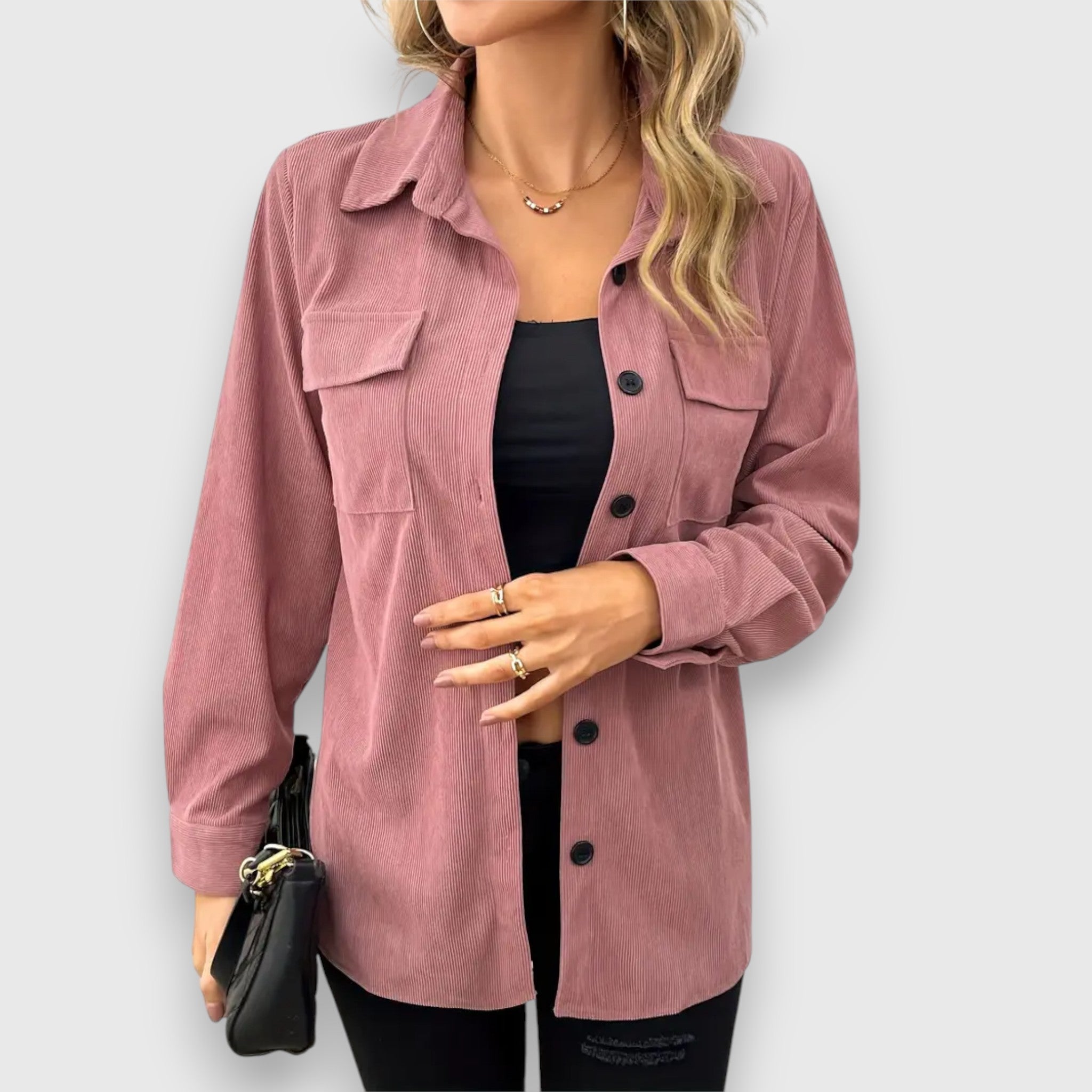 Solsna – Hemdjacke in Cord-Optik