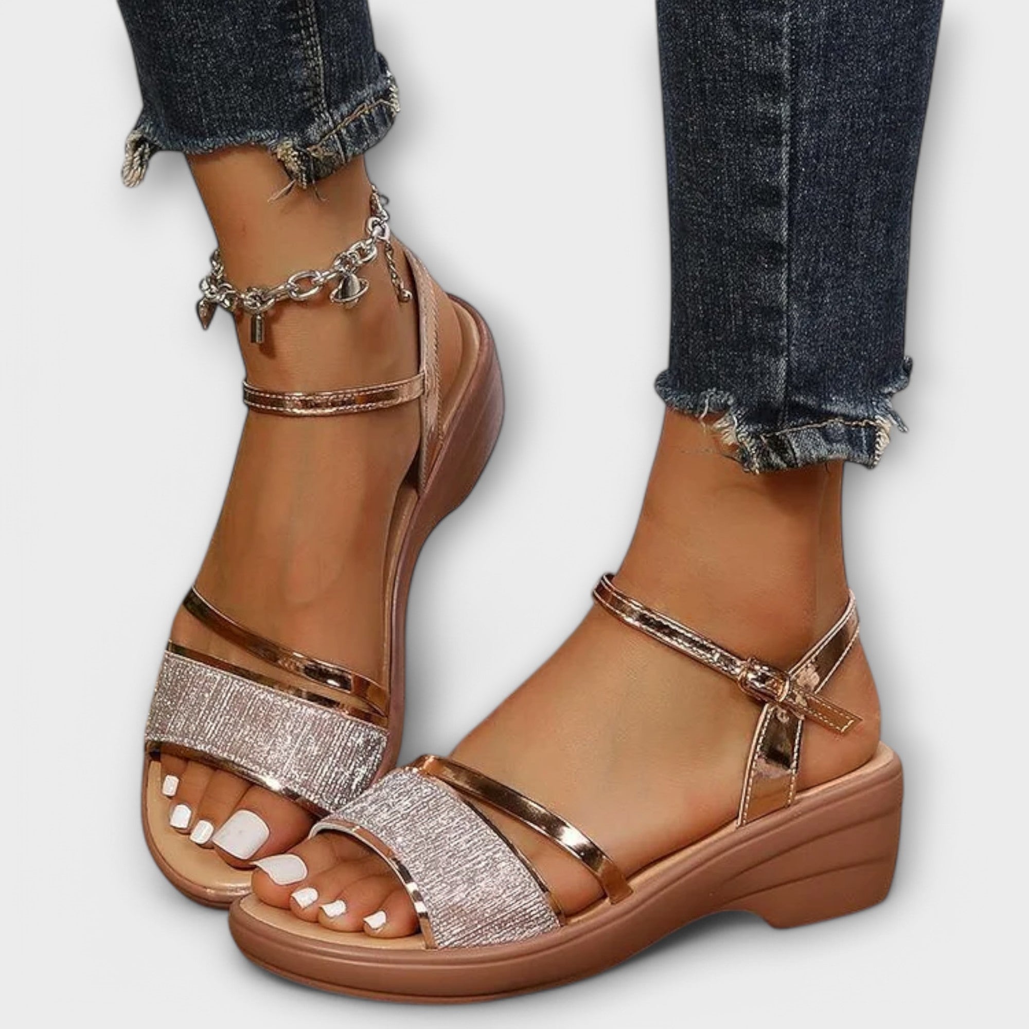 Elmea – Orthopädische Sandalen mit femininer Silhouette