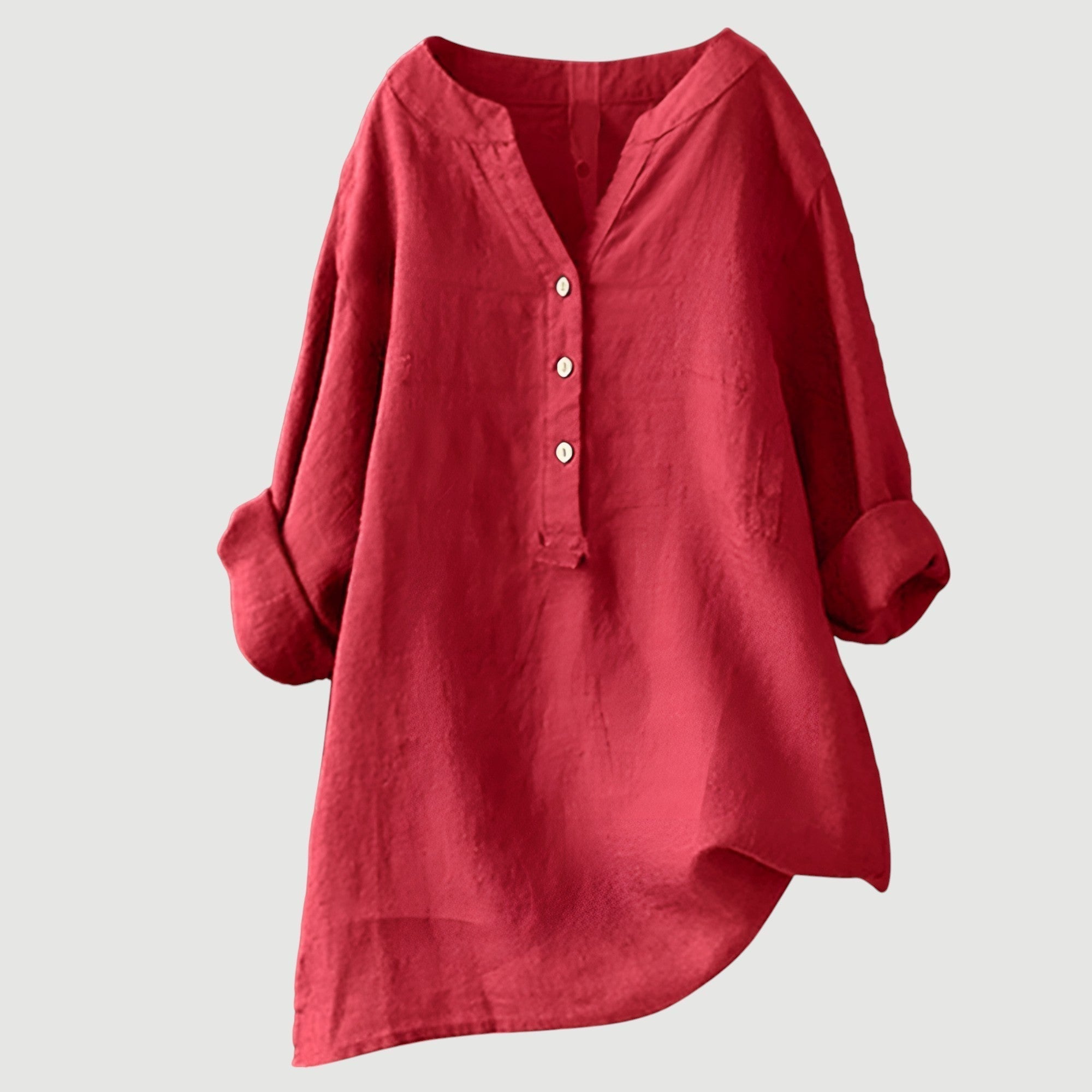 Clariel – Legere V-Ausschnitt Bluse