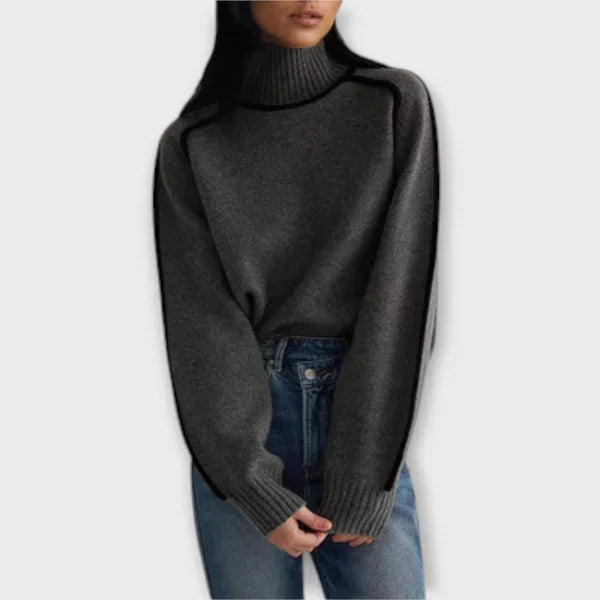 Emilie – Weicher Strickpullover mit Rollkragen Emma Fioretti