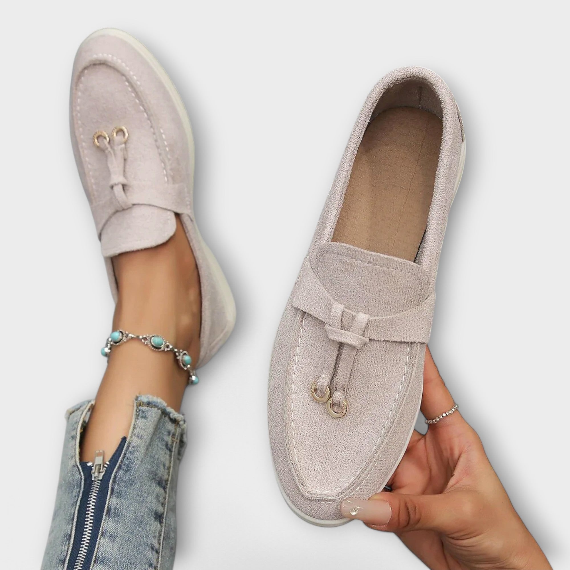 Gamila - Stylowe eleganckie mokasyny Emma Fioretti