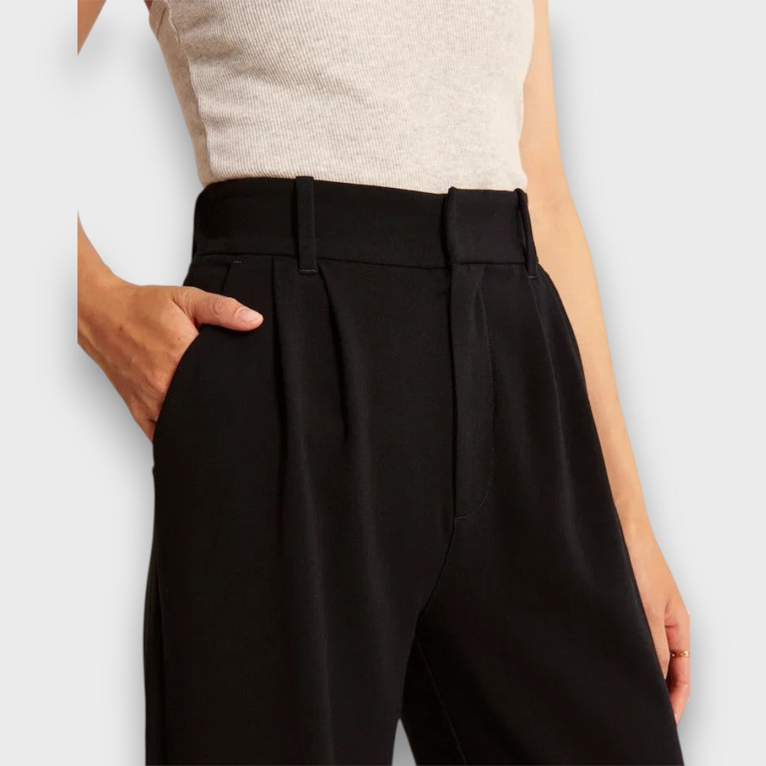 Alva – Weite Hose mit hoher Taille