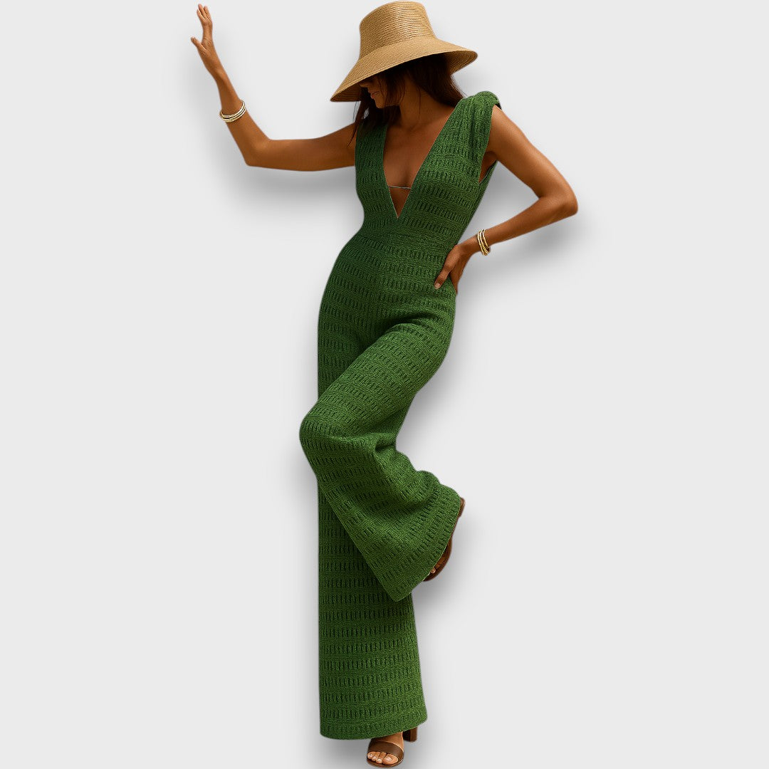 Isaline – Sommer-Jumpsuit mit Makramee-Details - Emma Fioretti