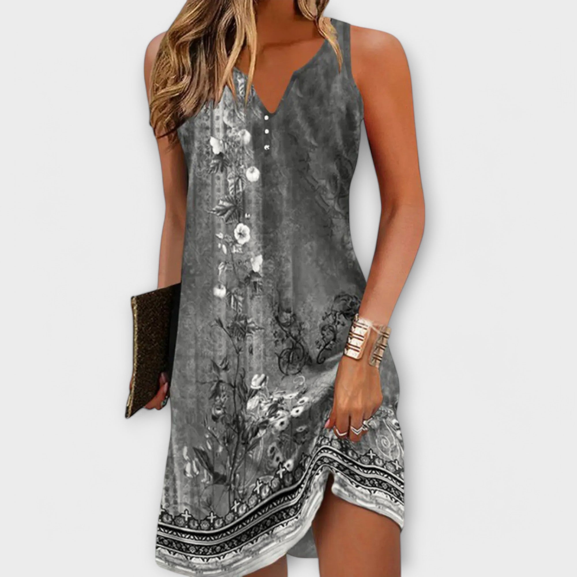 Alaira – Lockeres Kleid mit Ethno-Flair