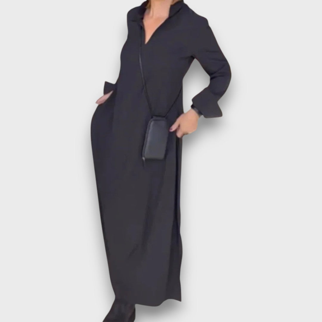 Malina – Zeitloses Hemdkleid mit Maxi-Schnitt Emma Fioretti