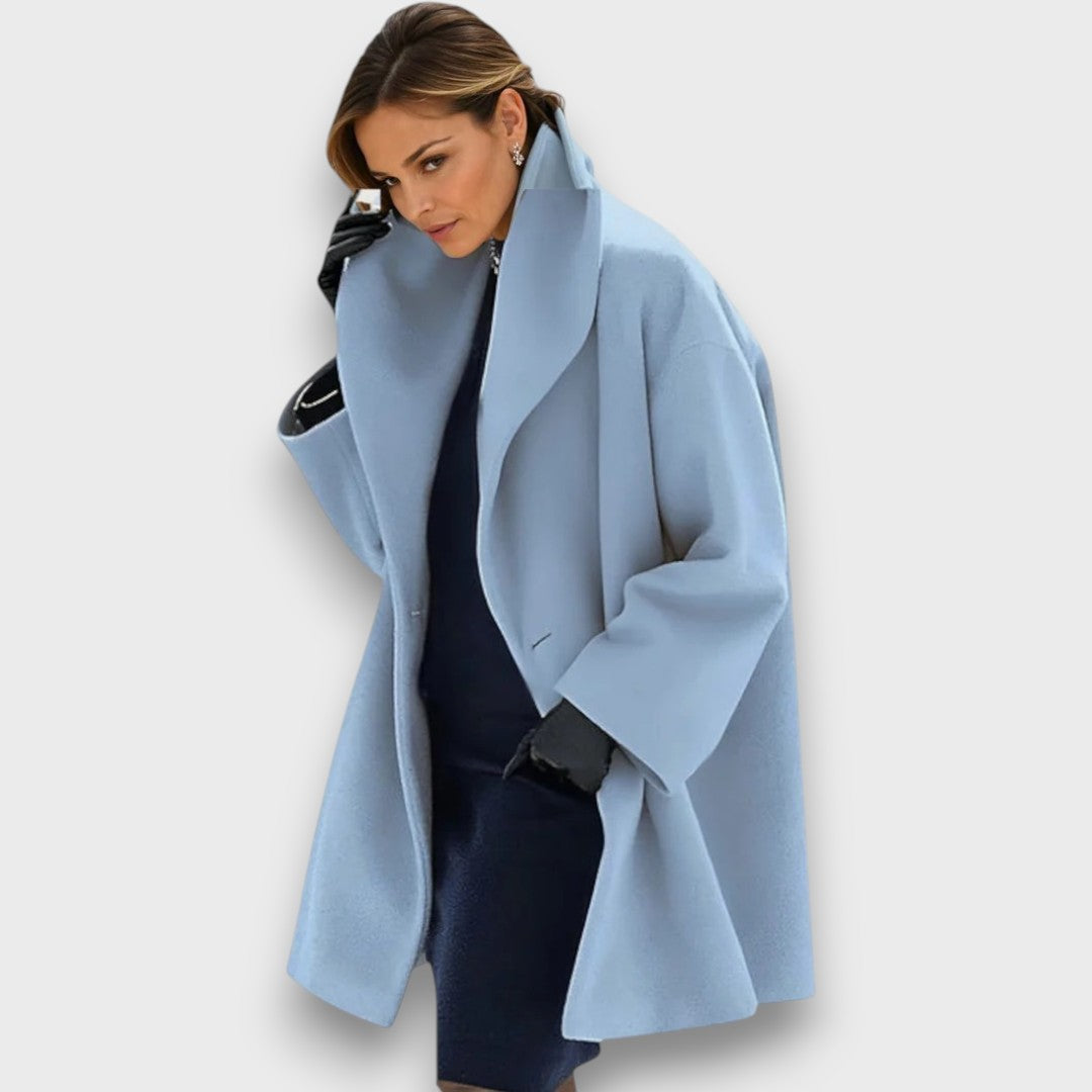 Lerisse – Oversize-Mantel mit weiter Silhouette