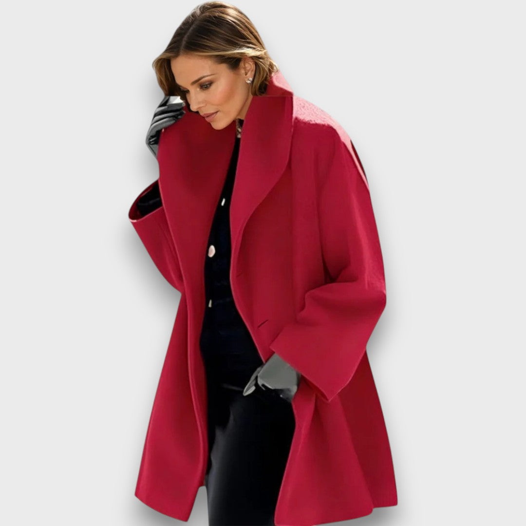 Lerisse – Oversize-Mantel mit weiter Silhouette
