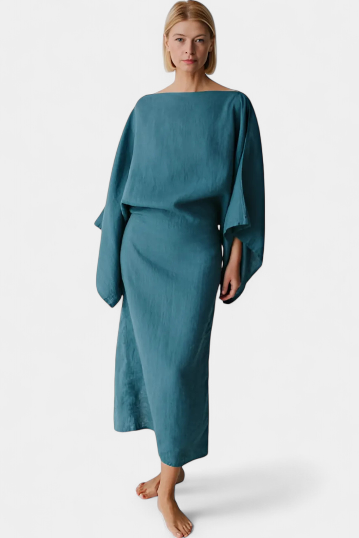 Amelisse – Kimono-Kleid in zeitloser Eleganz